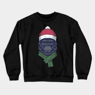 Christmas Gorilla Crewneck Sweatshirt